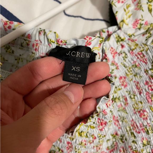 Jcrew Short Sleeve Smocked Maxi Dress in Meadow Floral - Picture 4 of 4